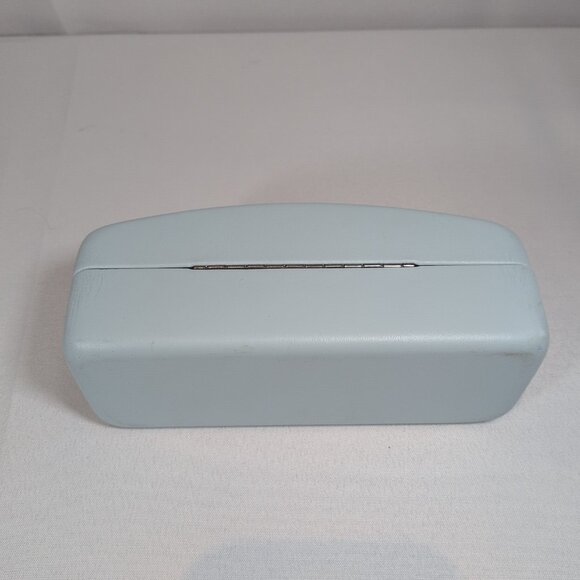 Karen Walker Eyewear Glasses Sunglasses Light Blue Faux Leather Hard Case Only - Picture 5 of 14